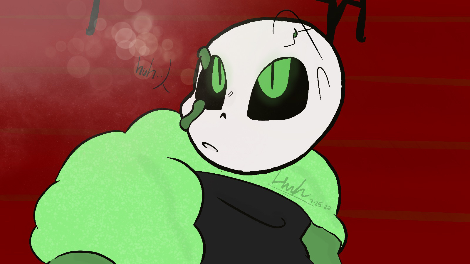 a reference from my sans oc's backstory