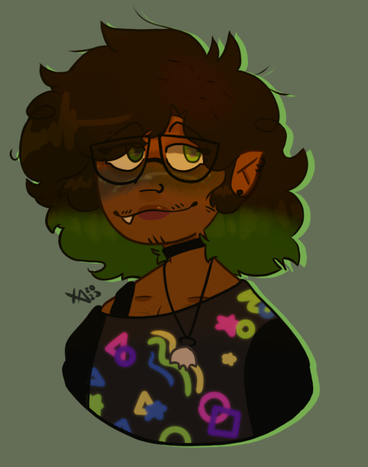 a test drawing of my old sona